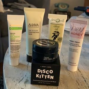 Face masks and cream